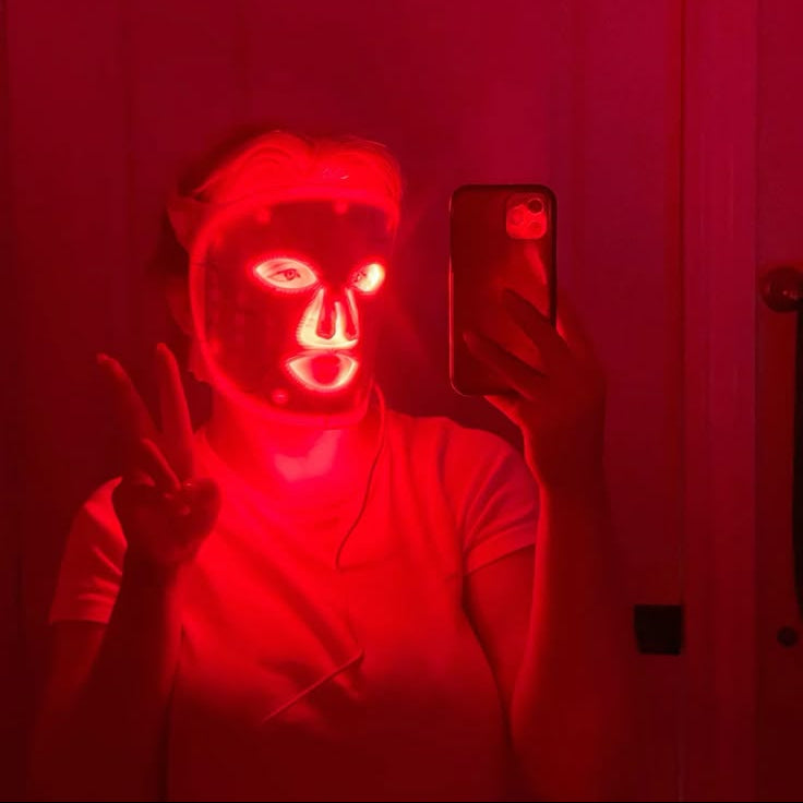 Aliviagen Elyse – Maschera LED in Silicone (Anti-Age & Acne)